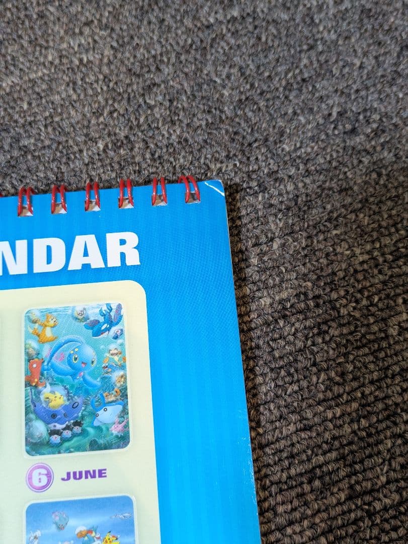 ポケモン 2007年 カレンダー レア 壁掛け