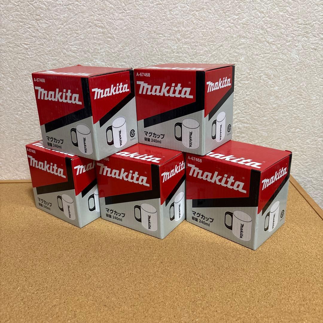 Makita マキタ　マグカップ　240ml　新品　ステンレス製　A-67468