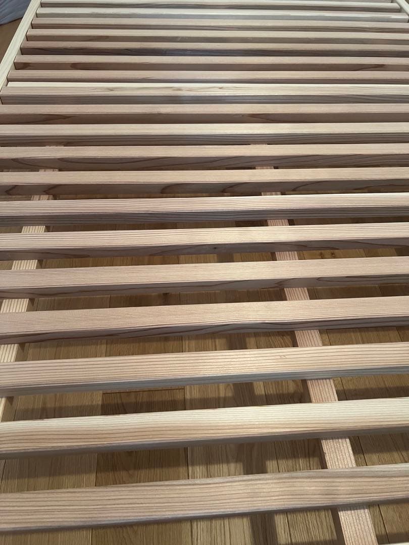 日本製　TOKOTOKO（トコトコ） すのこベッドフレーム/シングル　b