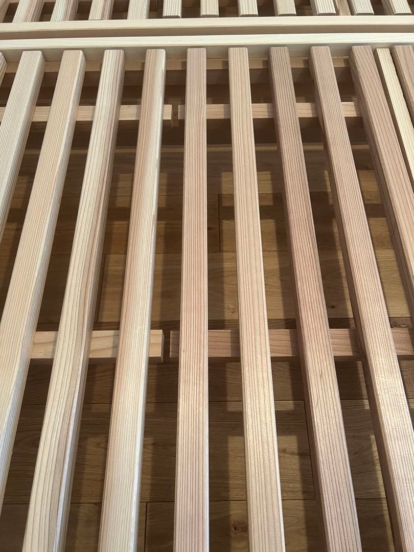 日本製　TOKOTOKO（トコトコ） すのこベッドフレーム/シングル　b