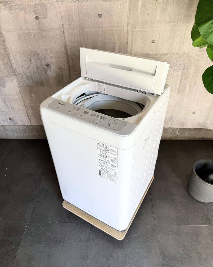 設置まで✨ Panasonic 一人暮らし用洗濯機 5kg✨ 2023年製⭕️