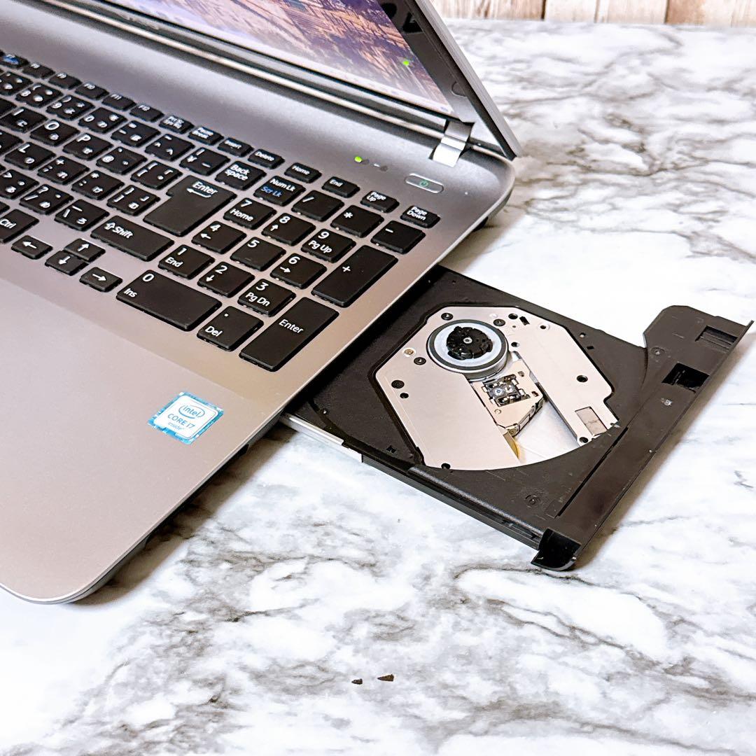 美品✨高性能i7＆メモリ16GB 爆速SSD✨VAIO すぐ使えるパソコンPC