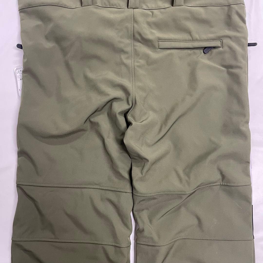 Slyde スノーボードウェア ビブパンツ LL カーキ 22SNSLY004