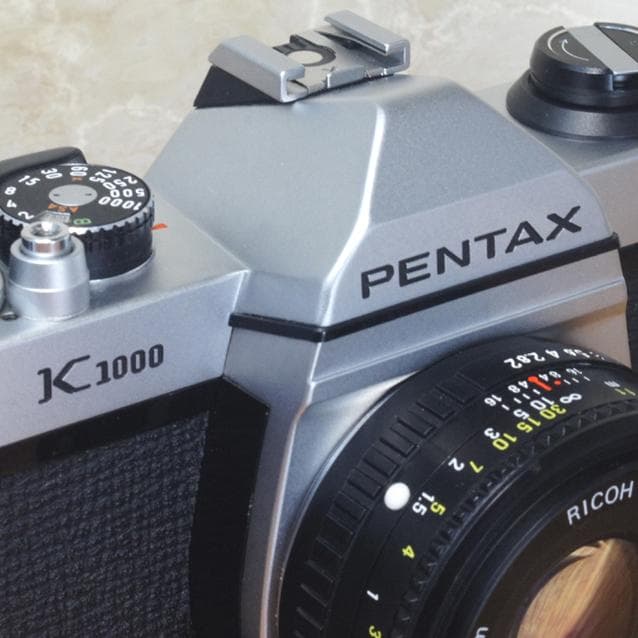 【整備済完動品・美品】PENTAX K1000 RIKENON 50mm F2