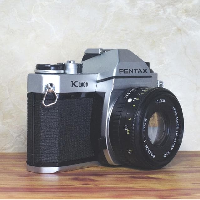 【整備済完動品・美品】PENTAX K1000 RIKENON 50mm F2