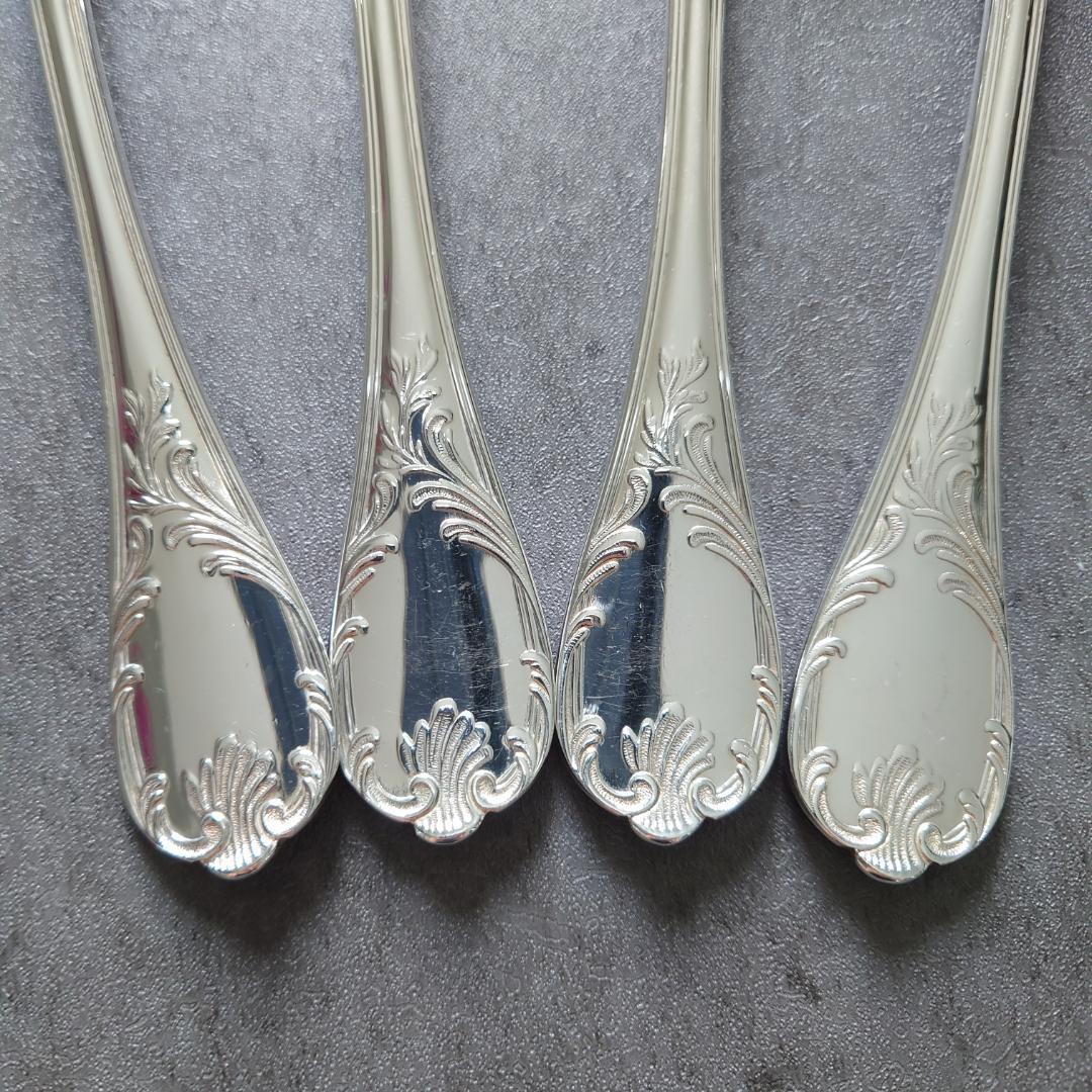 希少 クリストフル マルリー スタンダードスプーン 4点