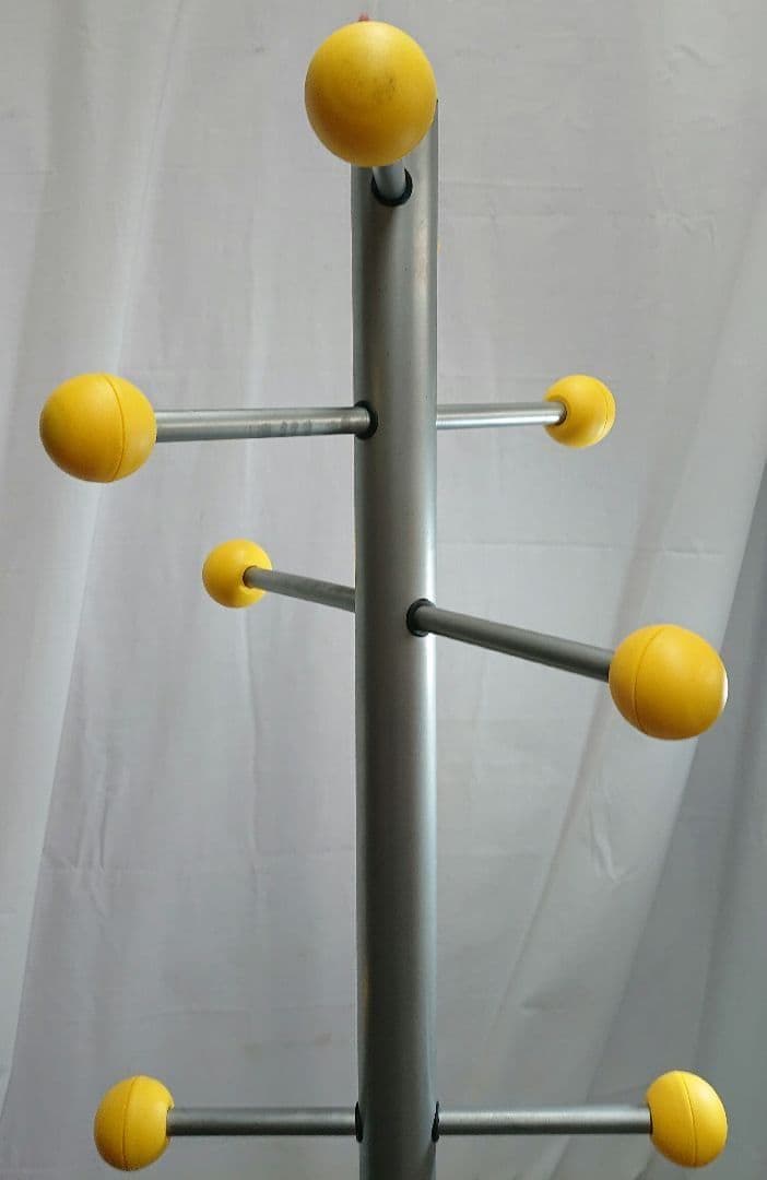 ミッドセンチュリー　ポールハンガー　ハンガーラック　モダン　レトロポップ