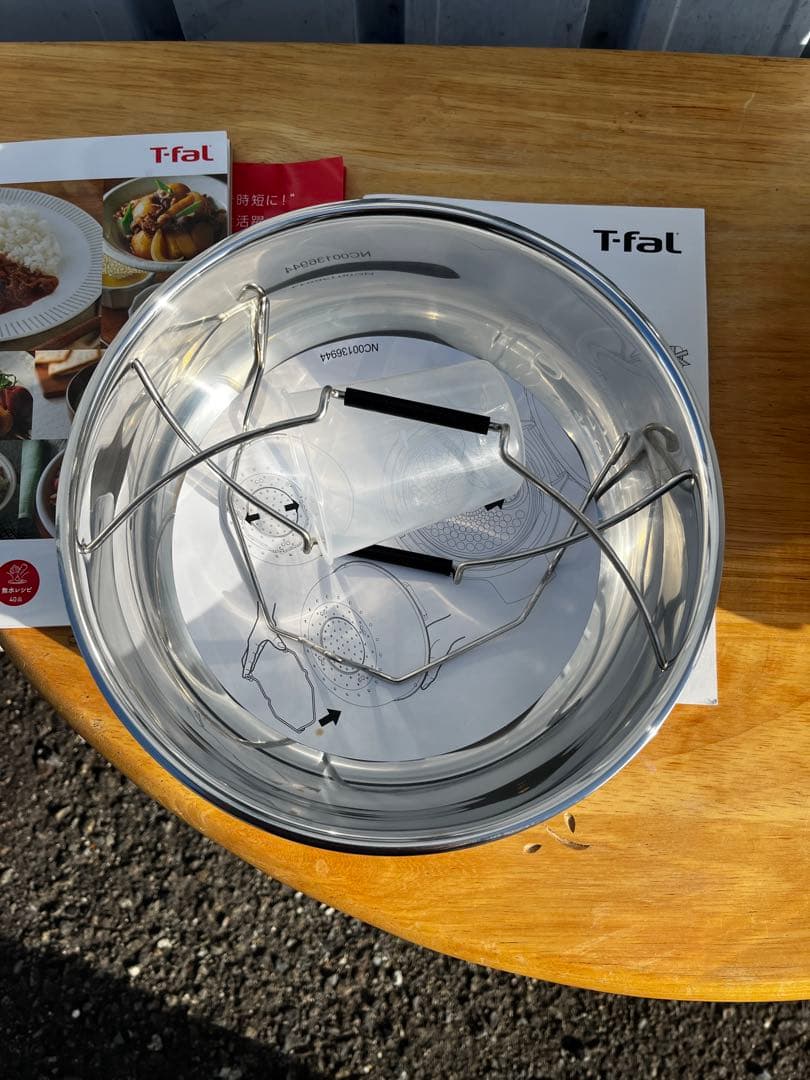 美品！T-fal Cook4me 電気圧力鍋　6リットル　中古品