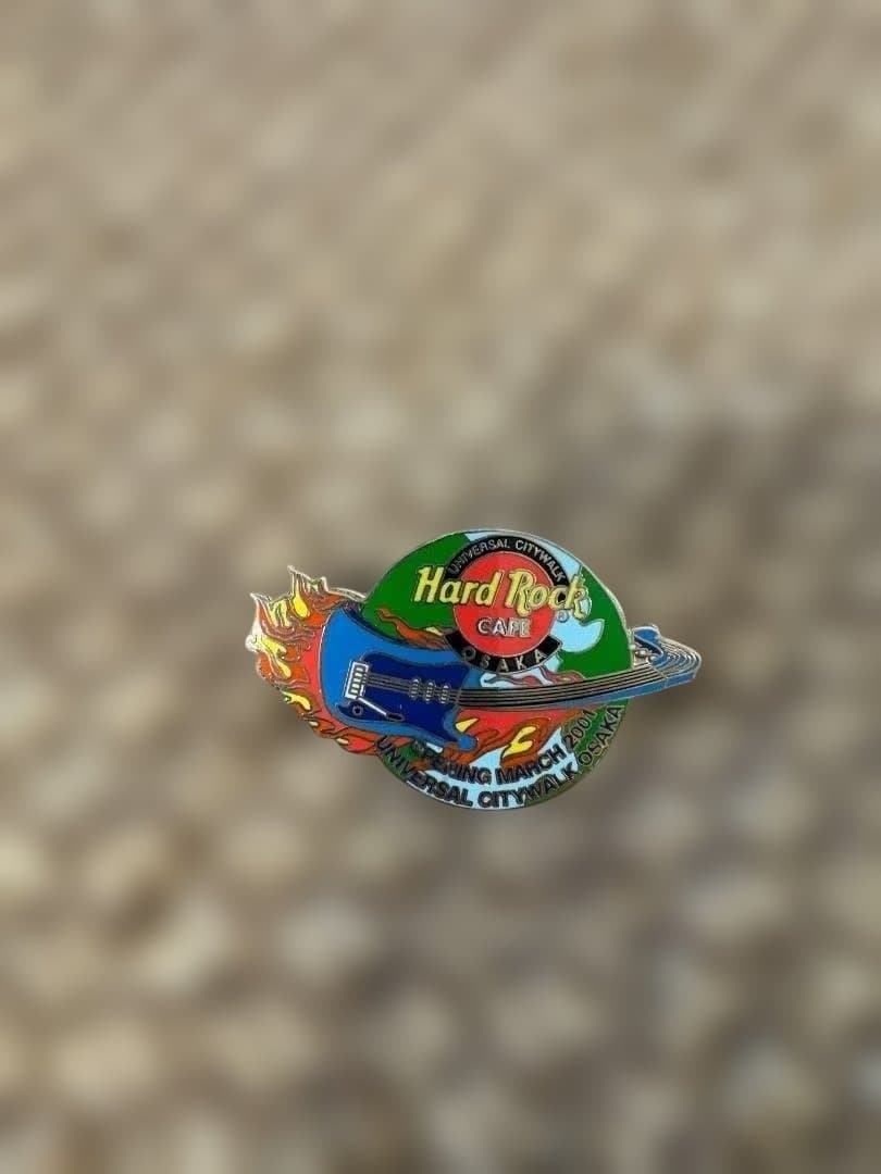 【超希少】ハードロックカフェ大阪 オープニングスタッフピン3点セット【非売品】