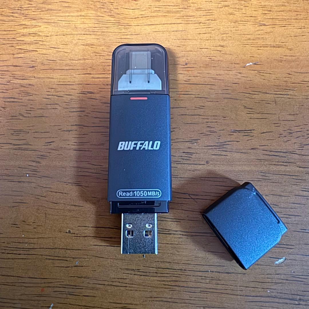 BUFFALO 外付けSSD 1TB SSD-SDH1.0U3-BA/N