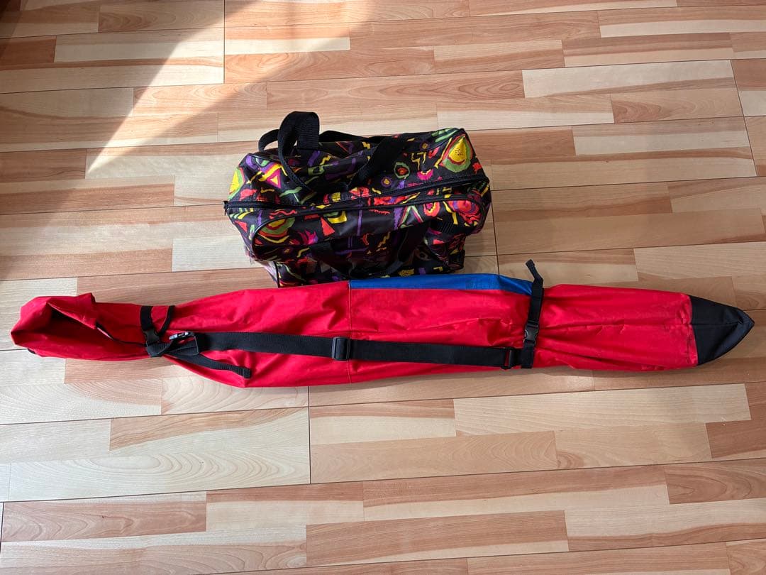 【送料無料】NORDICA スキーセット バック、ケース付　ブーツ2足24と25