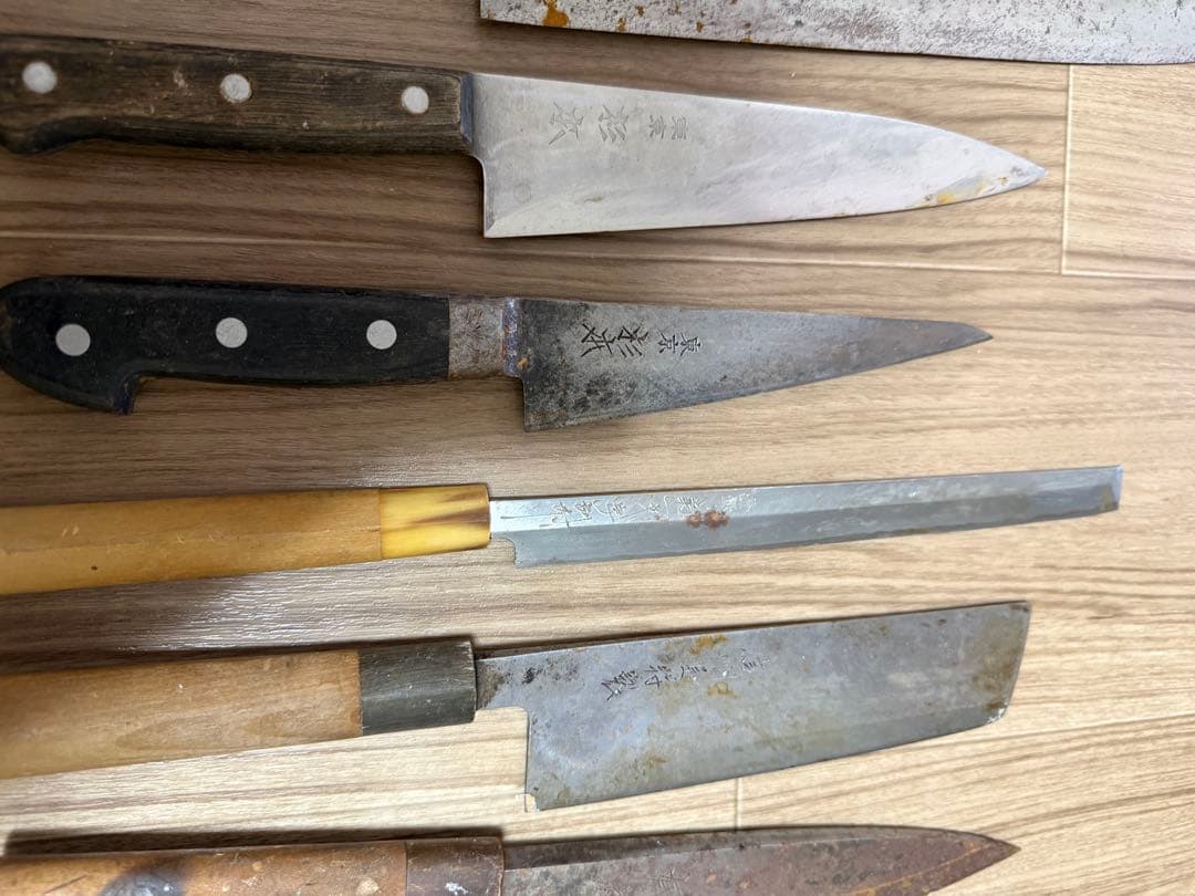 ジャンク品セット　20本　包丁　有次　杉本　正本　鍔屋　など