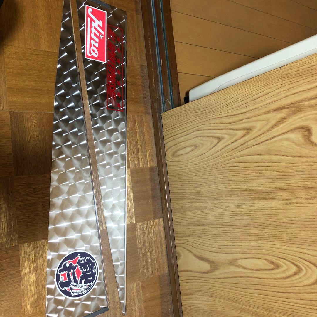 トラックパーツ　ドアハンドル用ステンレス板