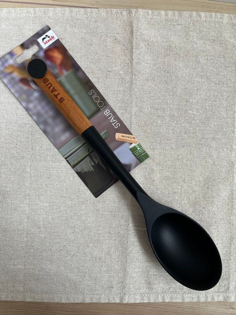 【新品未使用／Staub】ピコ・ココット 18 cm グレー レードル3点セット