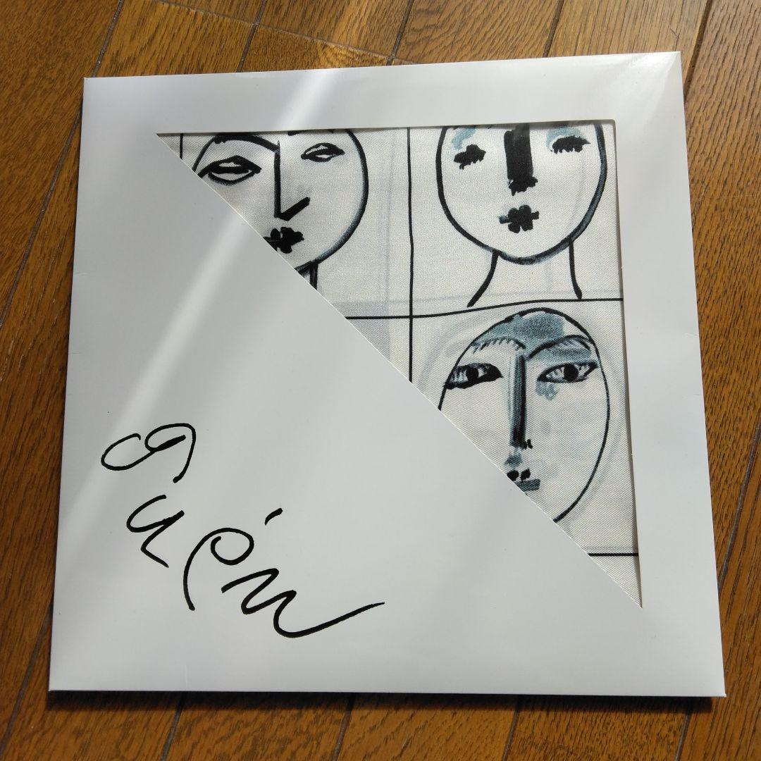 新品未使用　猪熊弦一郎　ミュージアムグッズ　シルクスカーフ「フェイス31」