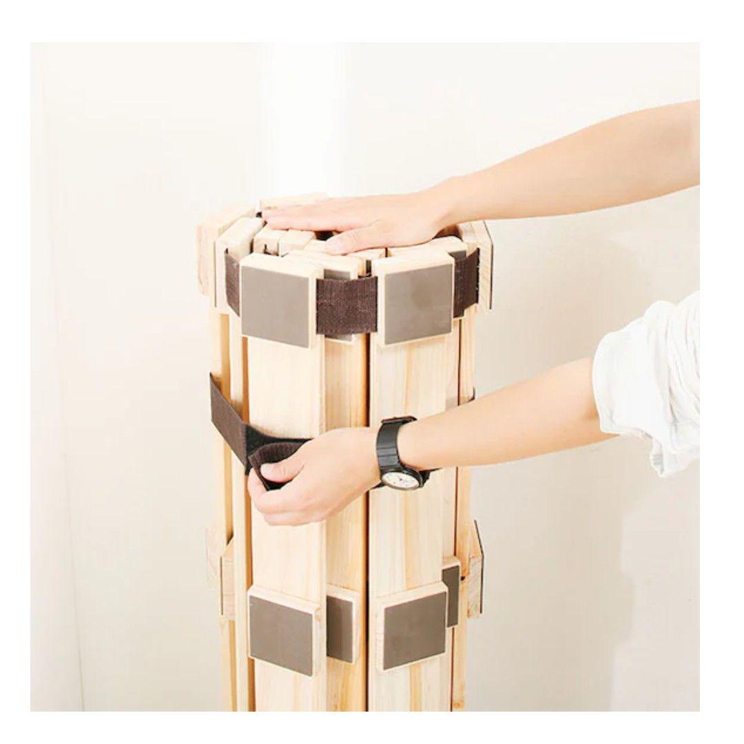 NITORI☆セミダブル 丸めてしまえる檜すのこベッド 定価13,990円