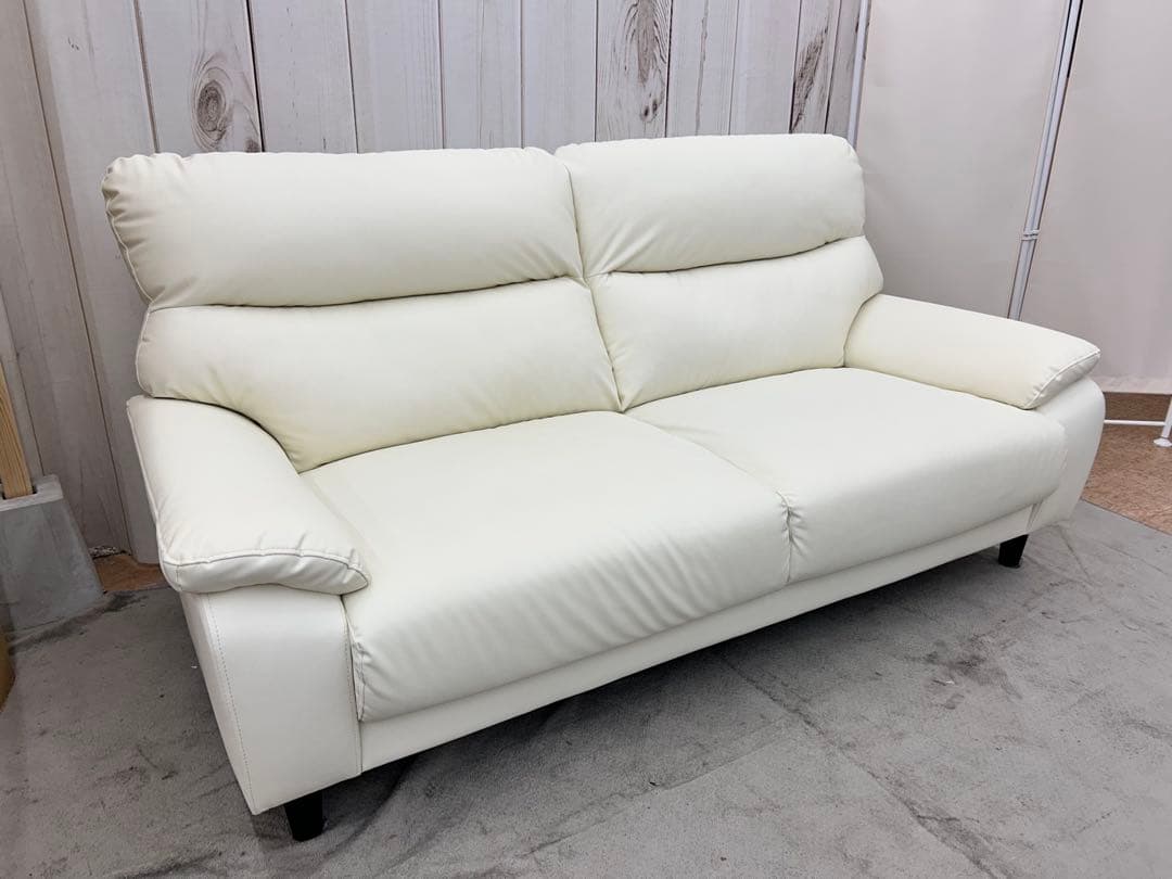 ニトリ⭐︎Nシールド　3人掛けソファ　アイボリー