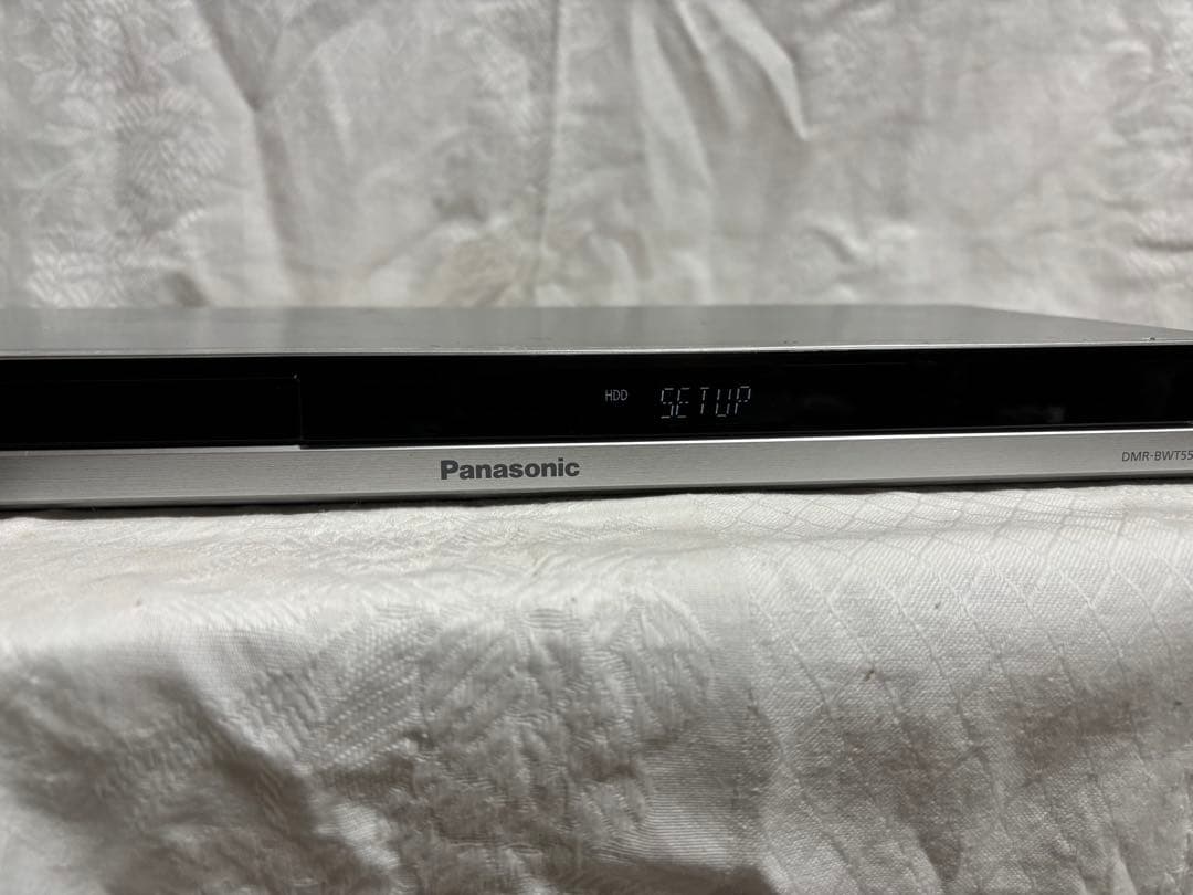 【完動品】パナソニック BWT-550Blu-rayレコーダー/外付けHDD対応