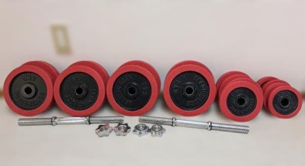 ダンベル60kg　フラットインクラインベンチ　アジャスタブルベンチ