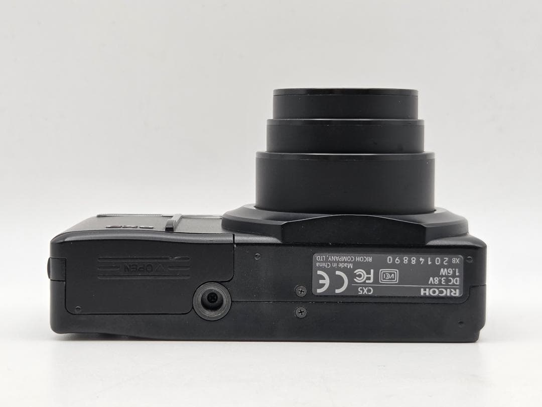 【美】リコー　RICOH CX5 ブラック コンパクトデジタルカメラ