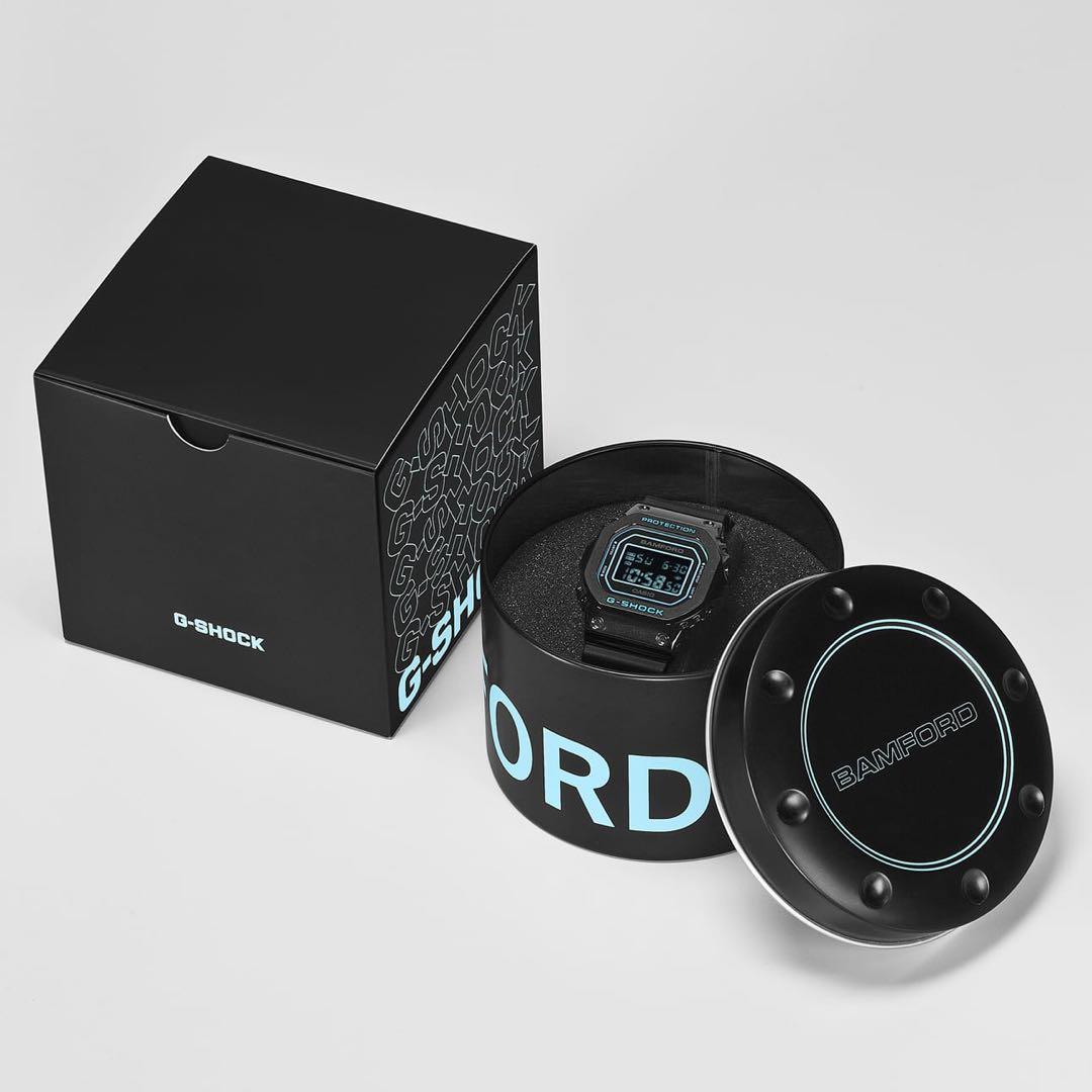 新品 CASIO G-SHOCK BAMFORD GM-5600BWD-1JR
