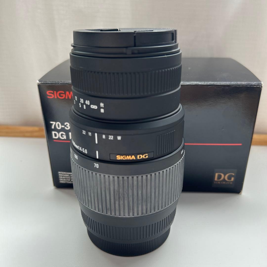SIGMA レンズ　Canon 70-300mm F4-5.6 DG MACRO