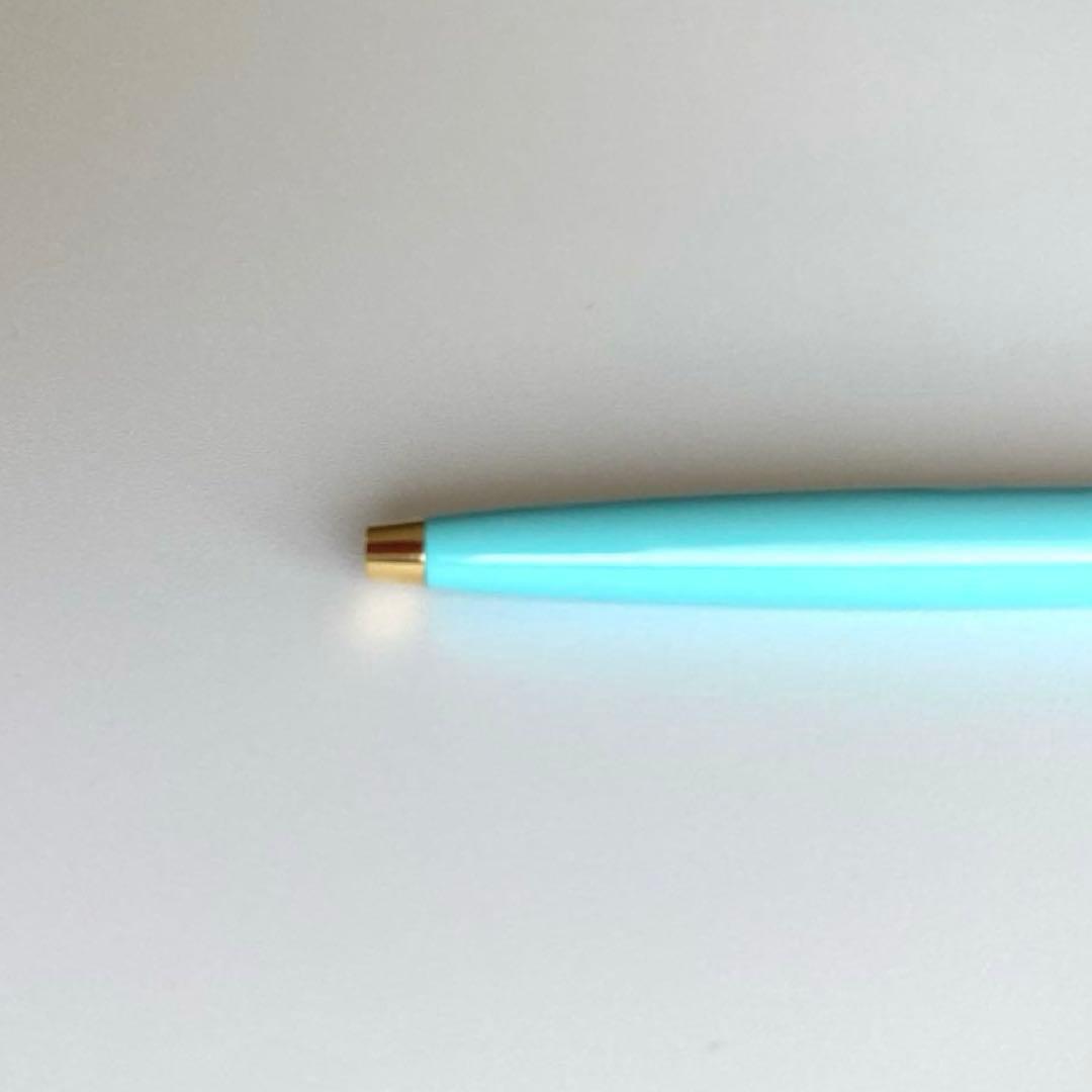 美品【正規品替芯付】 Tiffany&Co. ボールペン リボン ティファニー