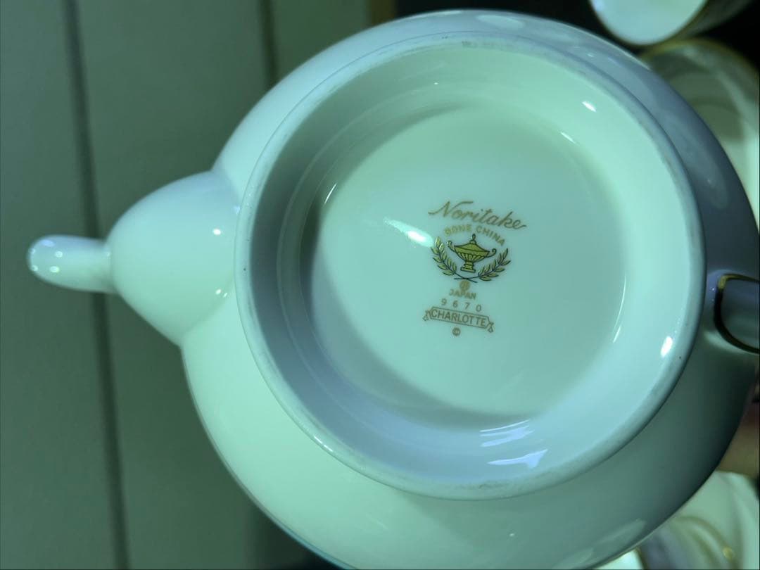 s2211 ノリタケ CHARLOTTE シャーロット ティーセット