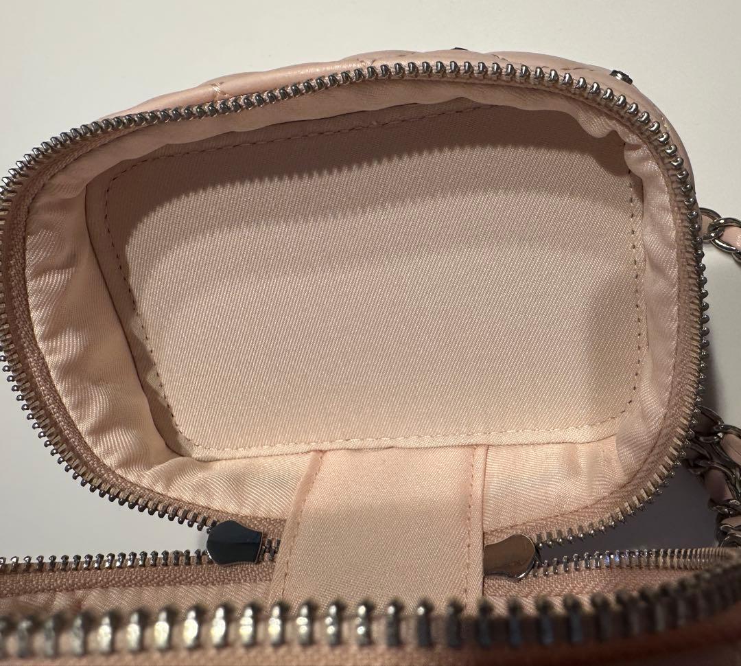 Darich キルティングビジュースクエアミニバッグ PNK