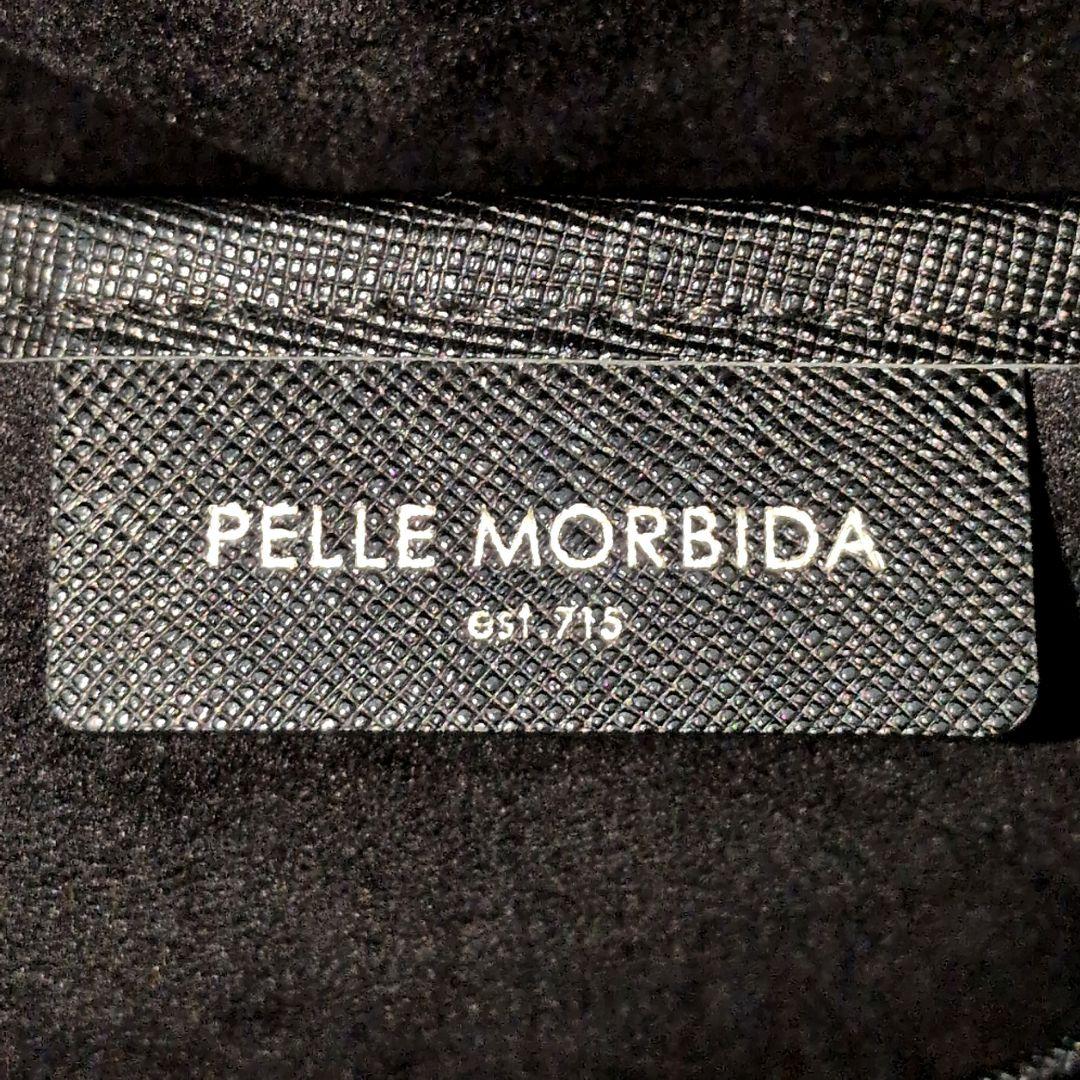 【現行 極美品】ペッレモルビダ　ca15　オールブラック　ブリーフバッグ　黒