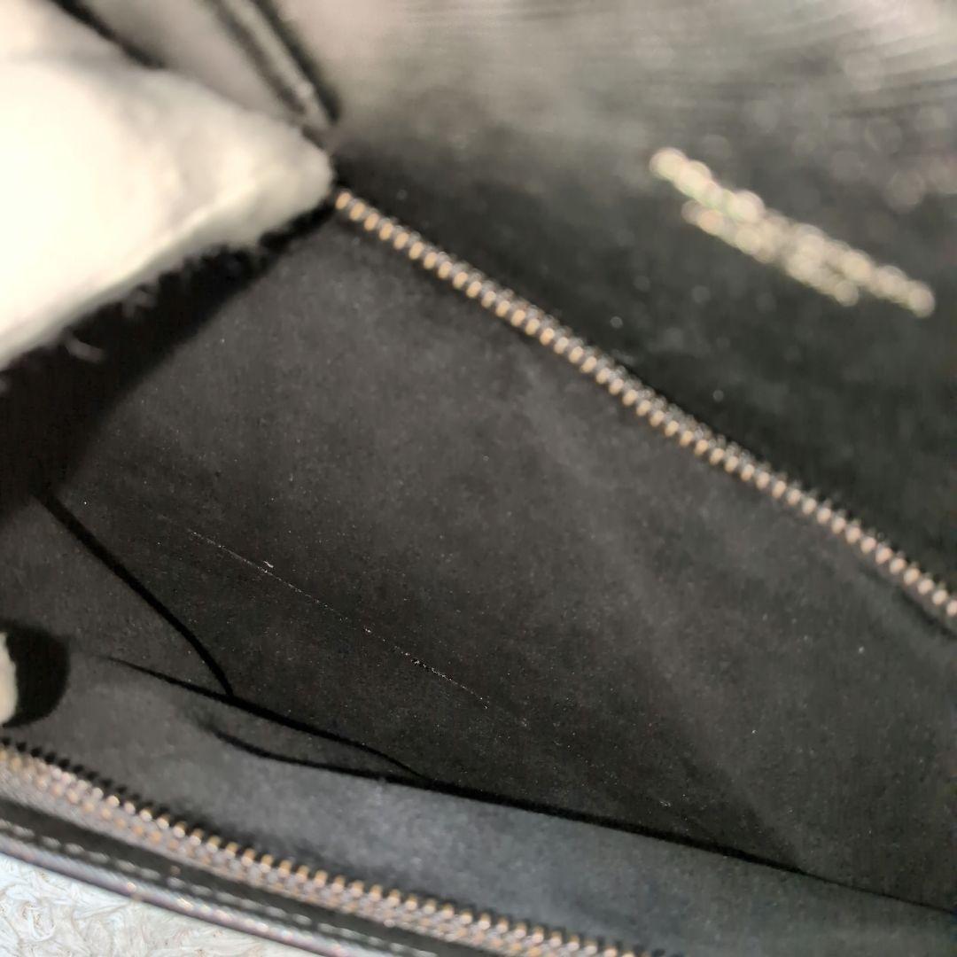 【現行 極美品】ペッレモルビダ　ca15　オールブラック　ブリーフバッグ　黒