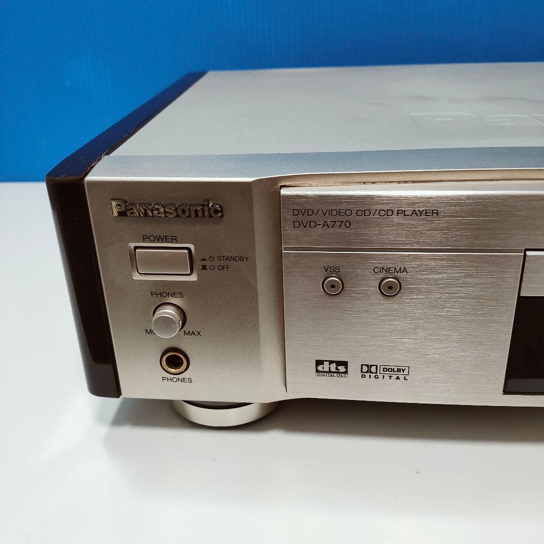 高級✨パナソニック最高傑作❗️DVD-A770 DVDプレーヤー　ゴールド❗️