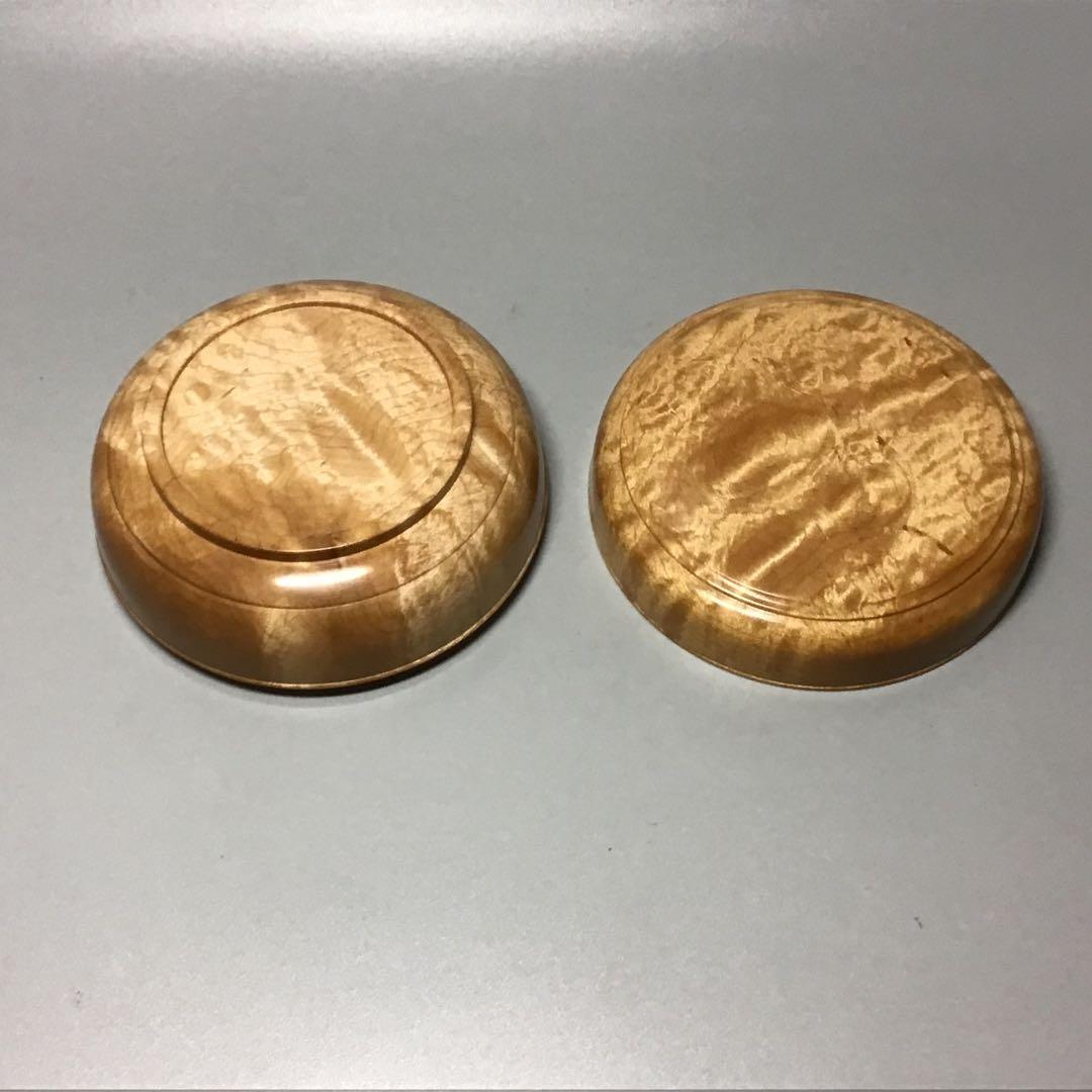 楓メイプル　玉杢　ガラスコート仕上げ