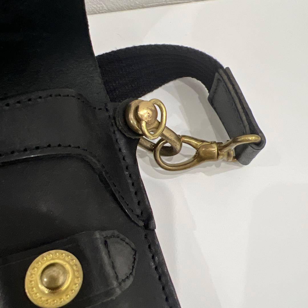 BEERBELLY ダブルフラップ ショルダーバッグ Mサイズ