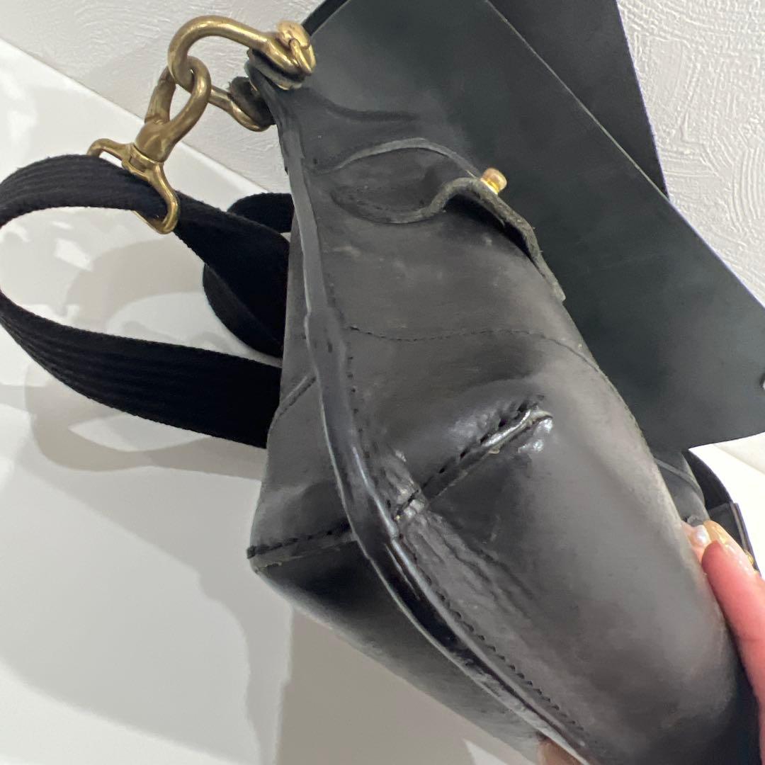 BEERBELLY ダブルフラップ ショルダーバッグ Mサイズ