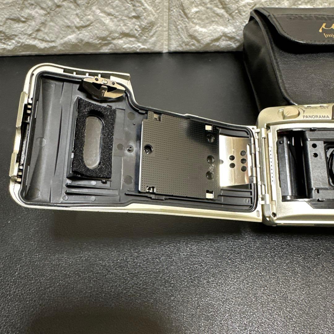 オリンパスOLYMPUS μ[mju:ZOOM 140 コンパクトカメラ　美品