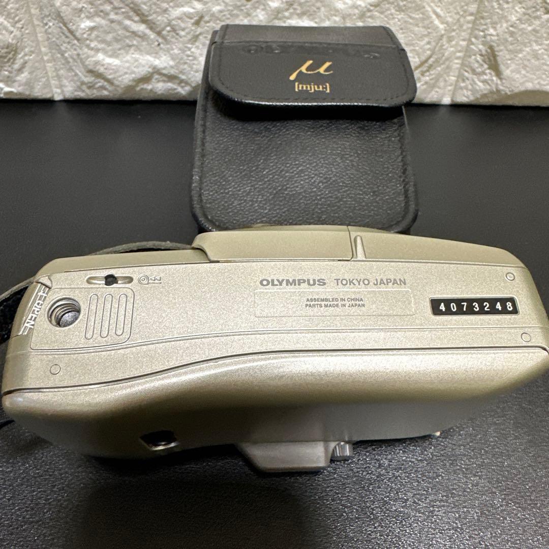 オリンパスOLYMPUS μ[mju:ZOOM 140 コンパクトカメラ　美品