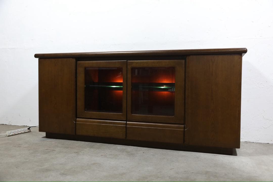 『karimoku』カリモク サイドボード リビングボード 飾棚 RWsid20