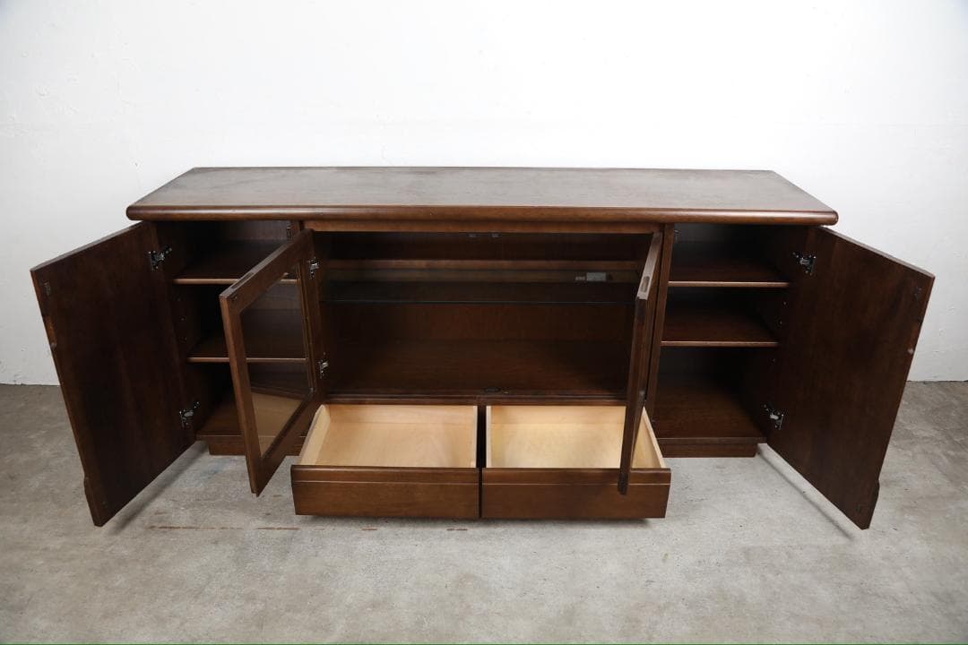 『karimoku』カリモク サイドボード リビングボード 飾棚 RWsid20