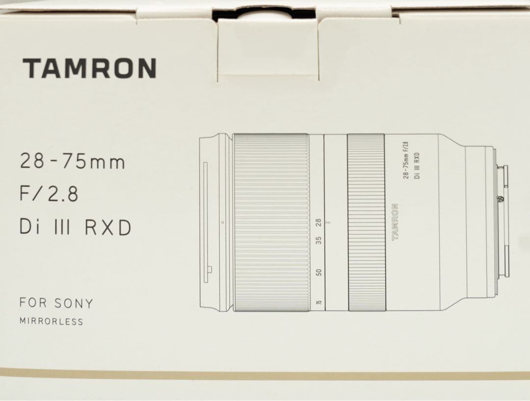 レンズ(ズーム) TAMRON 28-75mm F/2.8 Di III RXD SONY E