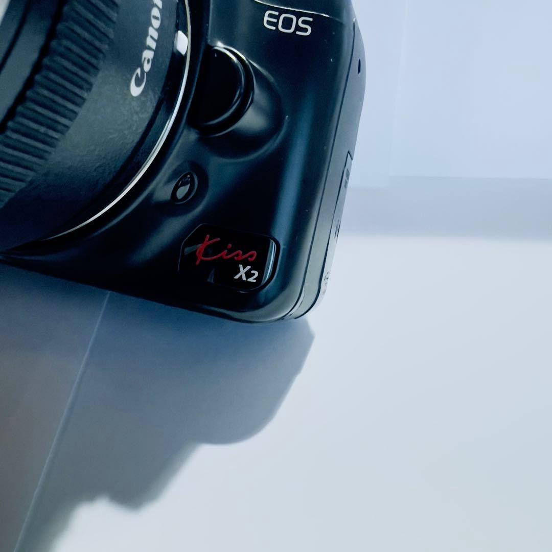 Canon EOS kiss X2 デジタル一眼レフ ズームレンズ付き