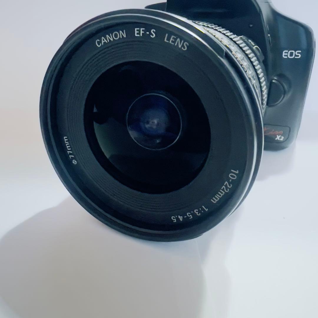 Canon EOS kiss X2 デジタル一眼レフ ズームレンズ付き
