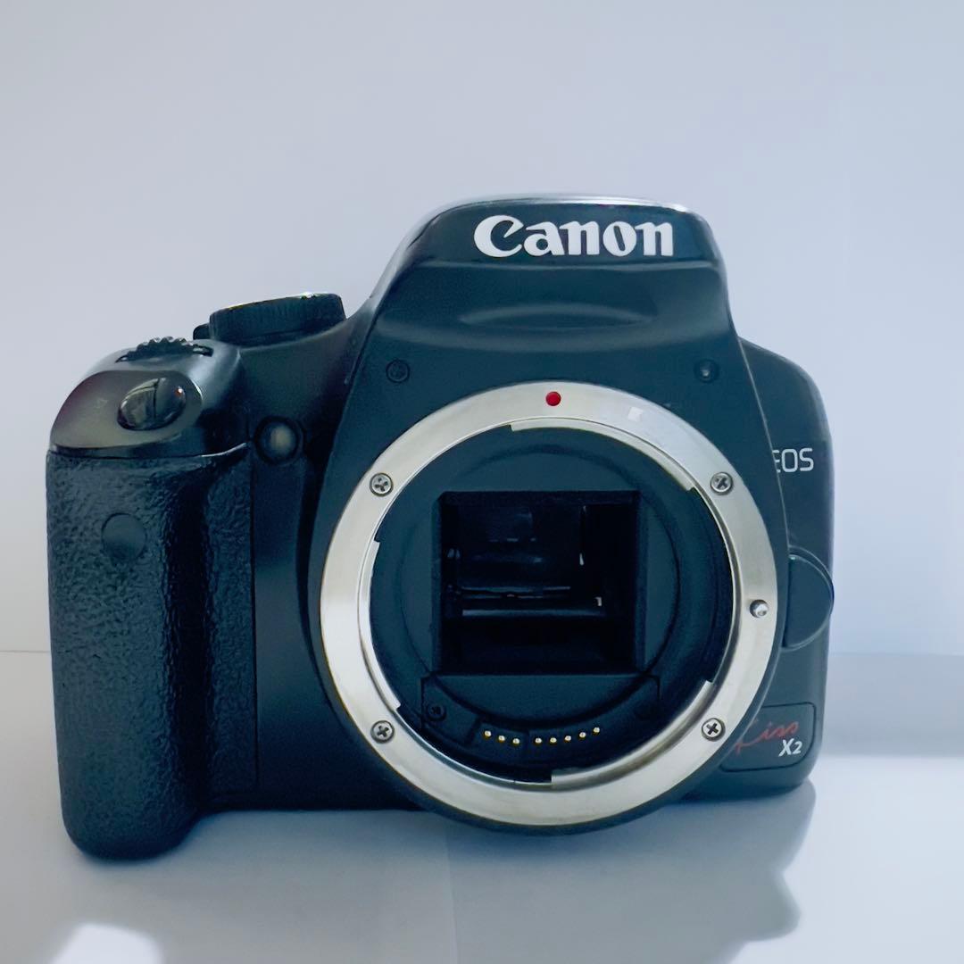 Canon EOS kiss X2 デジタル一眼レフ ズームレンズ付き