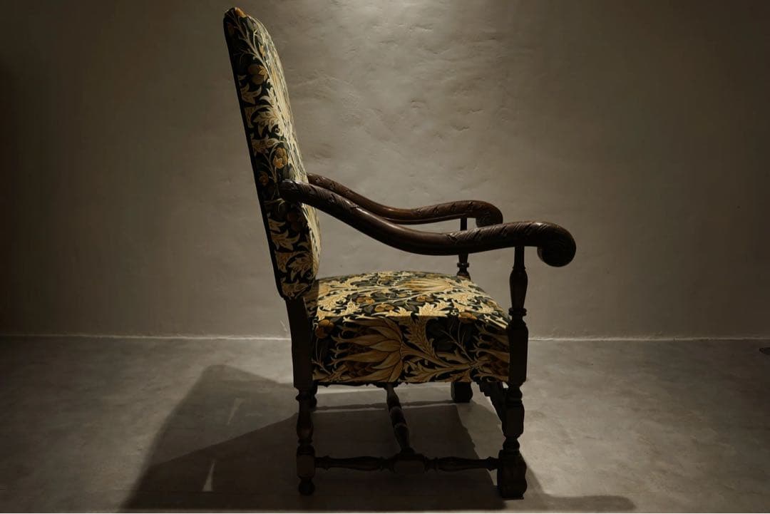 英国アンティーク アームチェア 椅子　ソファWilliam Morris