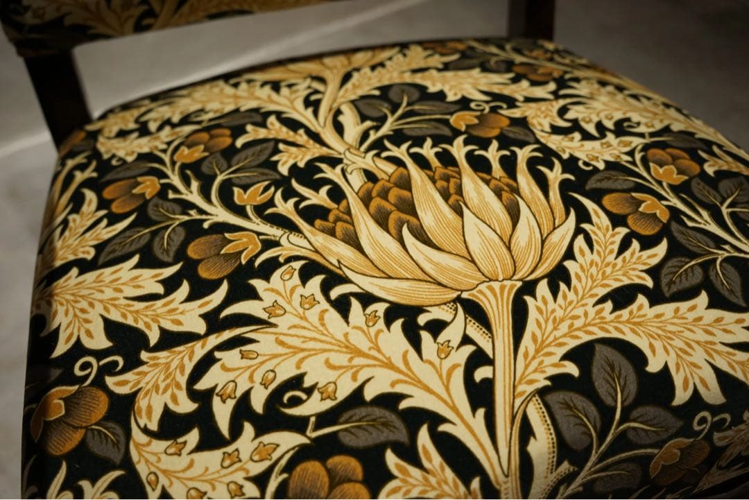 英国アンティーク アームチェア 椅子　ソファWilliam Morris