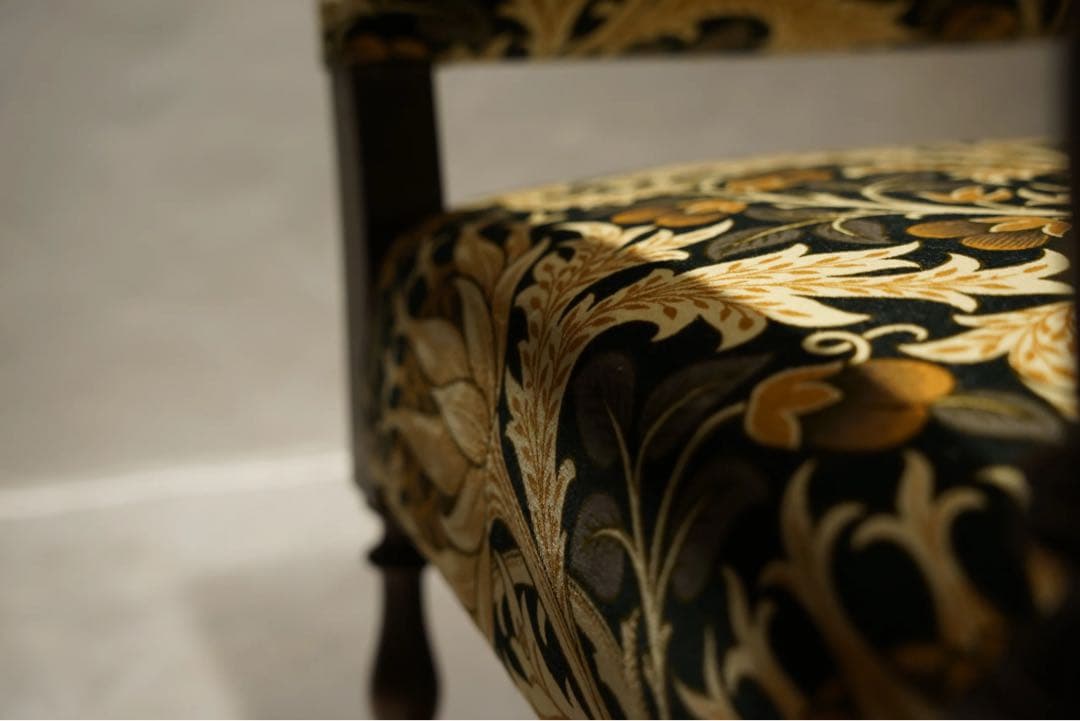 英国アンティーク アームチェア 椅子　ソファWilliam Morris