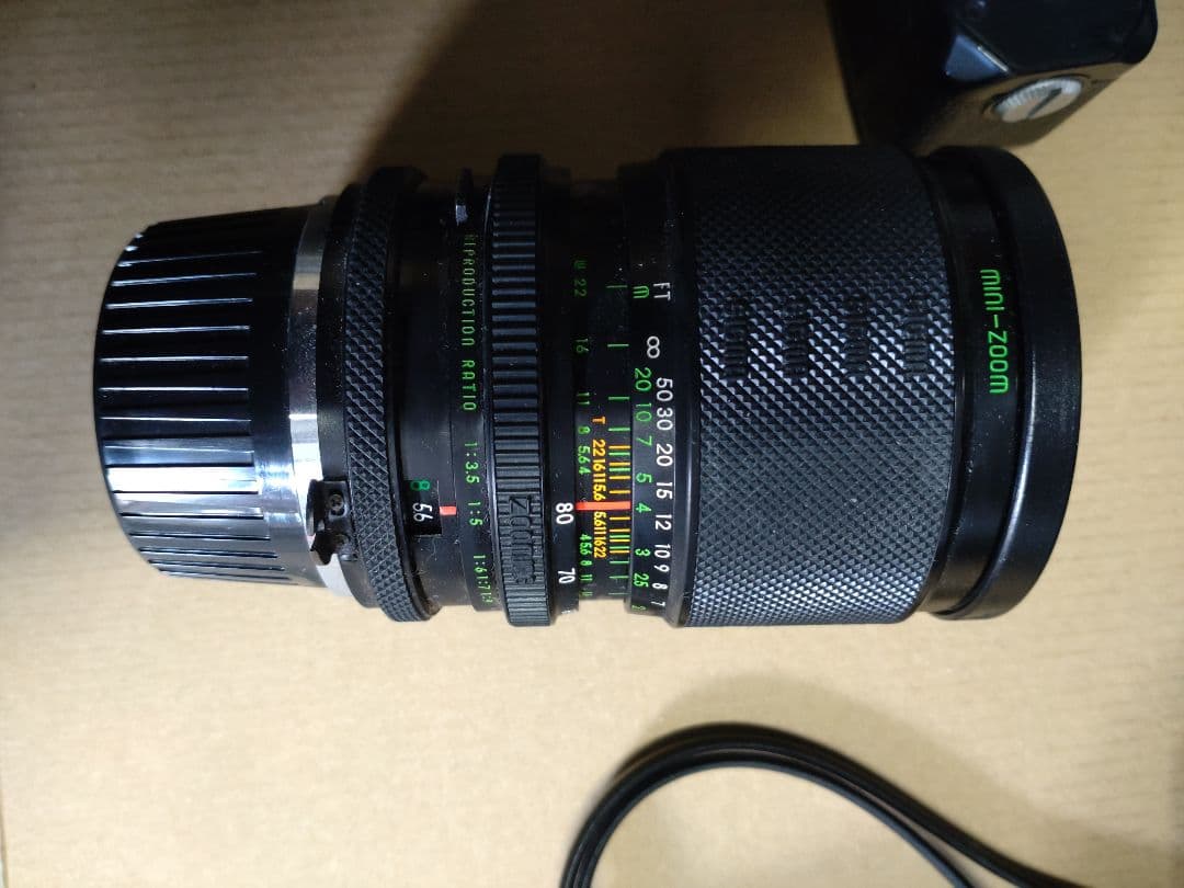 フィルム一眼レフカメラとレンズセット