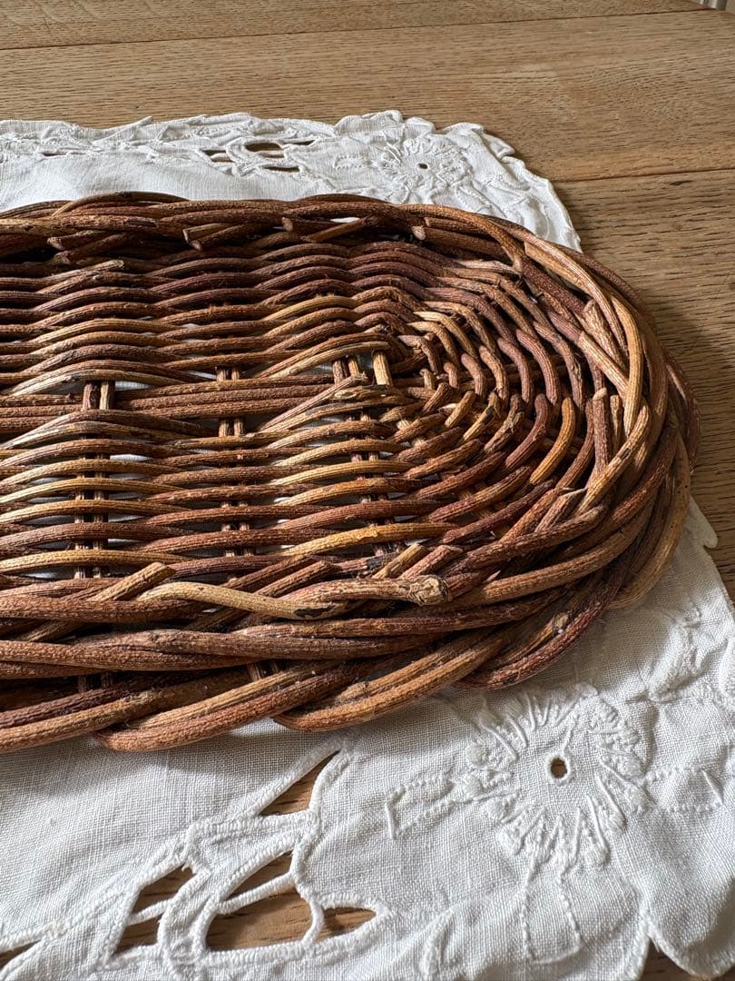 あけびのオーバルトレー♡作家様ハンドメイド