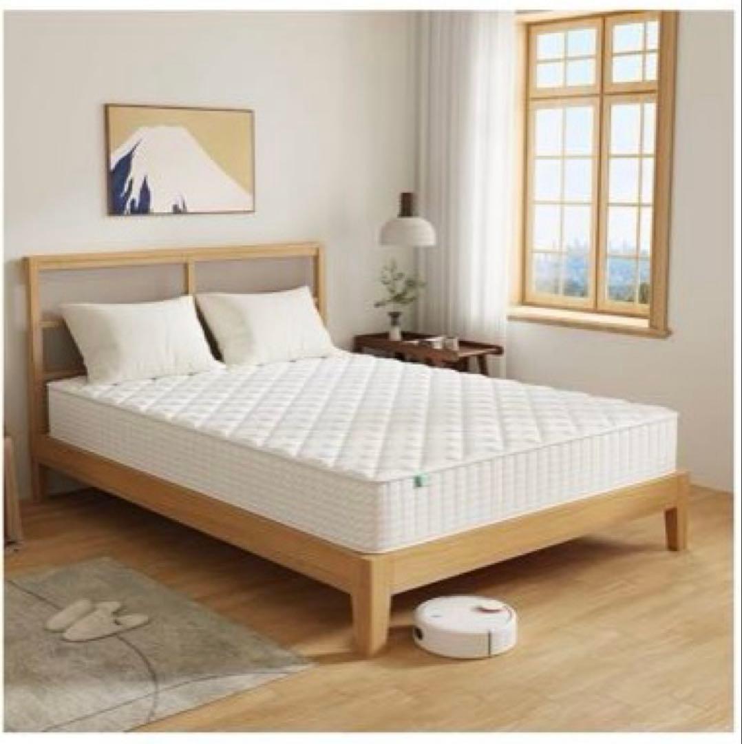 シングル マットレス 極厚20cm 硬め ポケットコイル 硬さ180N 高反発