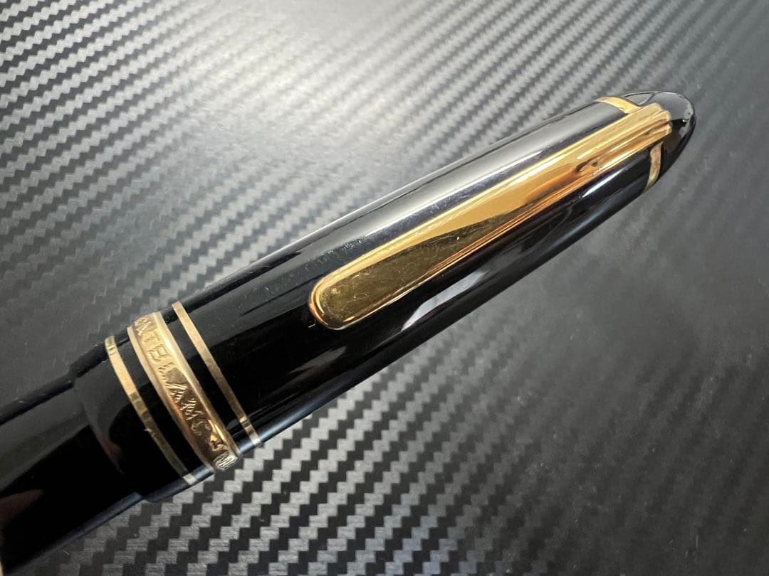モンブラン 万年筆 美品 146 14C 全金 EF